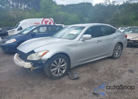 2012 Infiniti M37 из США, поврежденный, VIN JN1BY1AP0CM334953